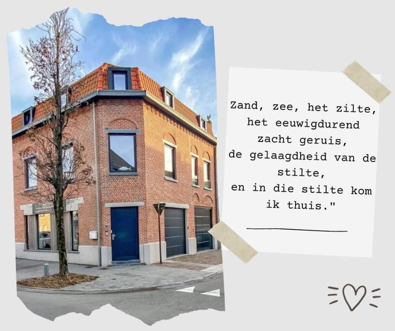 Casa Maris - Het Huis Van De Zee - Viersterrenverblijf Villa Nieuwpoort Luaran gambar